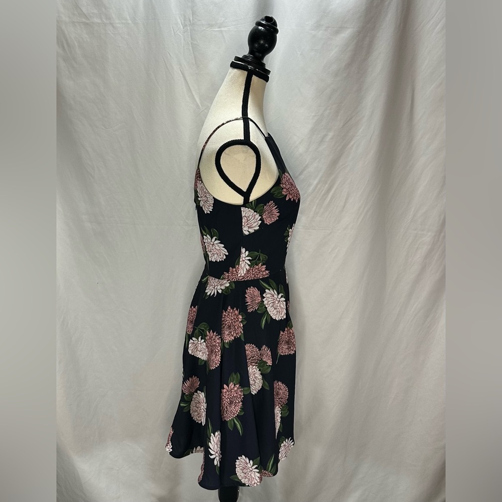 Keepsake The Label Floral Dress Fit And Flare Skater Mini Size Medium - Picture 5 of 13